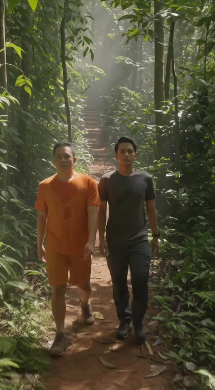 AI-generated clip: Senang je trek ni